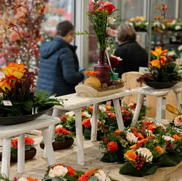 Grafstuk van Floralux Ham