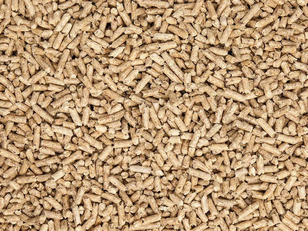 Detailfoto van 'Premium pellets' houtpellets