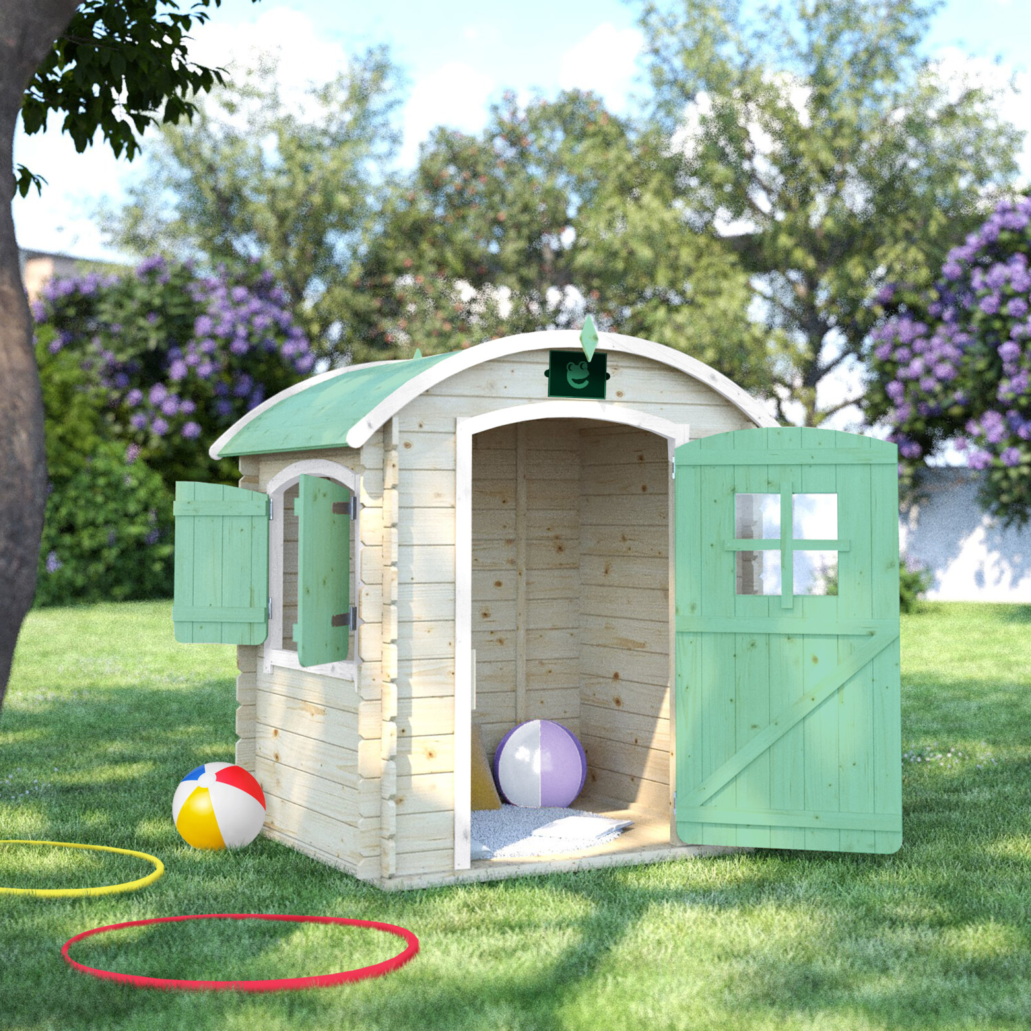 Speelhuis Patty hout - Soulet - 133 x 108 x 145 cm - 0 - 1