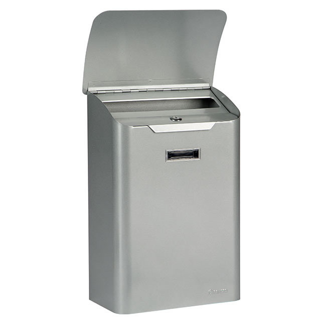 Brievenbus leeds zilvergrijs - brievenbus kopen - 0 - 1 - 2