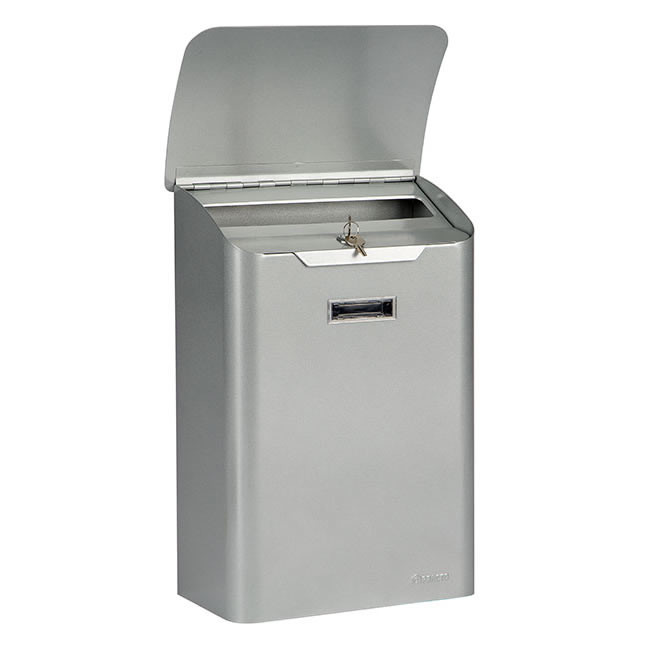 Brievenbus leeds zilvergrijs - brievenbus kopen - 0 - 1 - 2 - 3