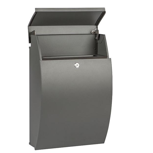 Brievenbus Vancouver mat grijs - brievenbus kopen - 0 - 1 - 2
