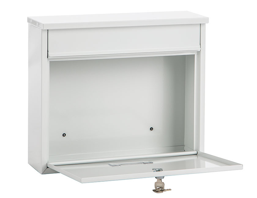 Brievenbus Oxford wit - brievenbussen online - 0 - 1 - 2 - 3