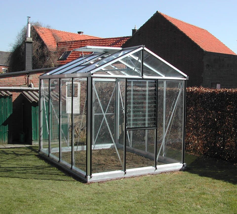 Janssens serre Helios Master 7,3 m² - Janssens AluSystems assortiment - 0 - 1