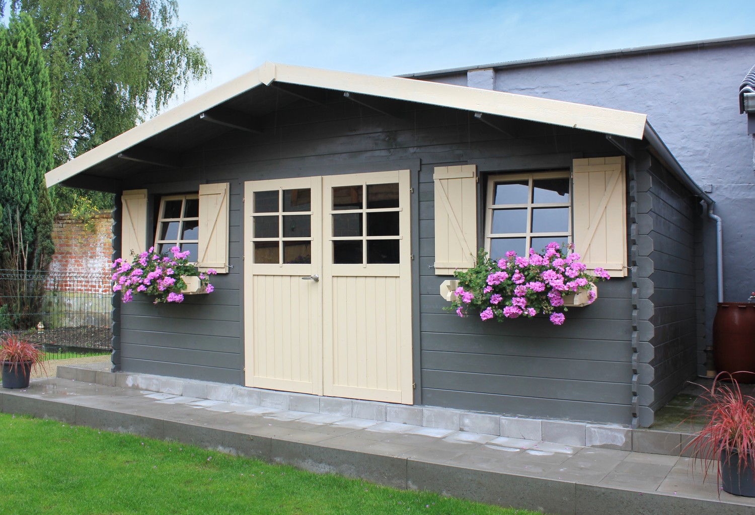 Tuinhuis Zurich - 508 x 388 cm - Online tuinhuis kopen - 0 - 1 - 2 - 3 - 4