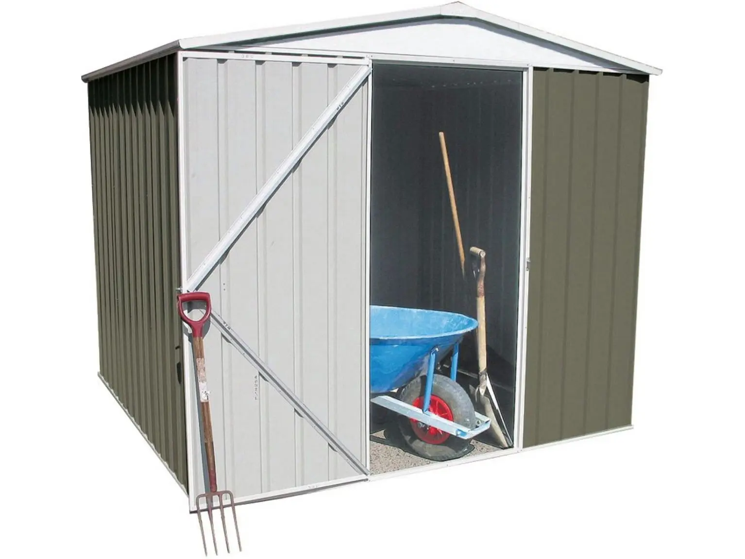 Absco Regent metalen tuinberging 30292RK - 8,76 m² - grijs-2