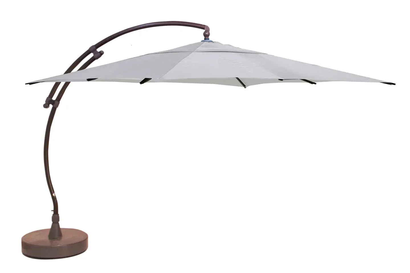 Easy Sun parasol 320 vierkant olefin titanium - easy sun online shop-0