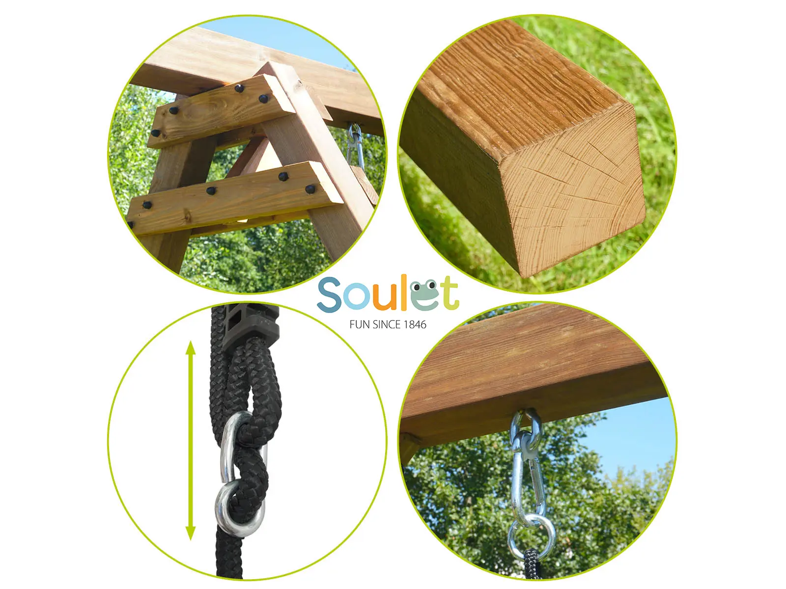 Schommel Ulysse - houten schommels Soulet-3