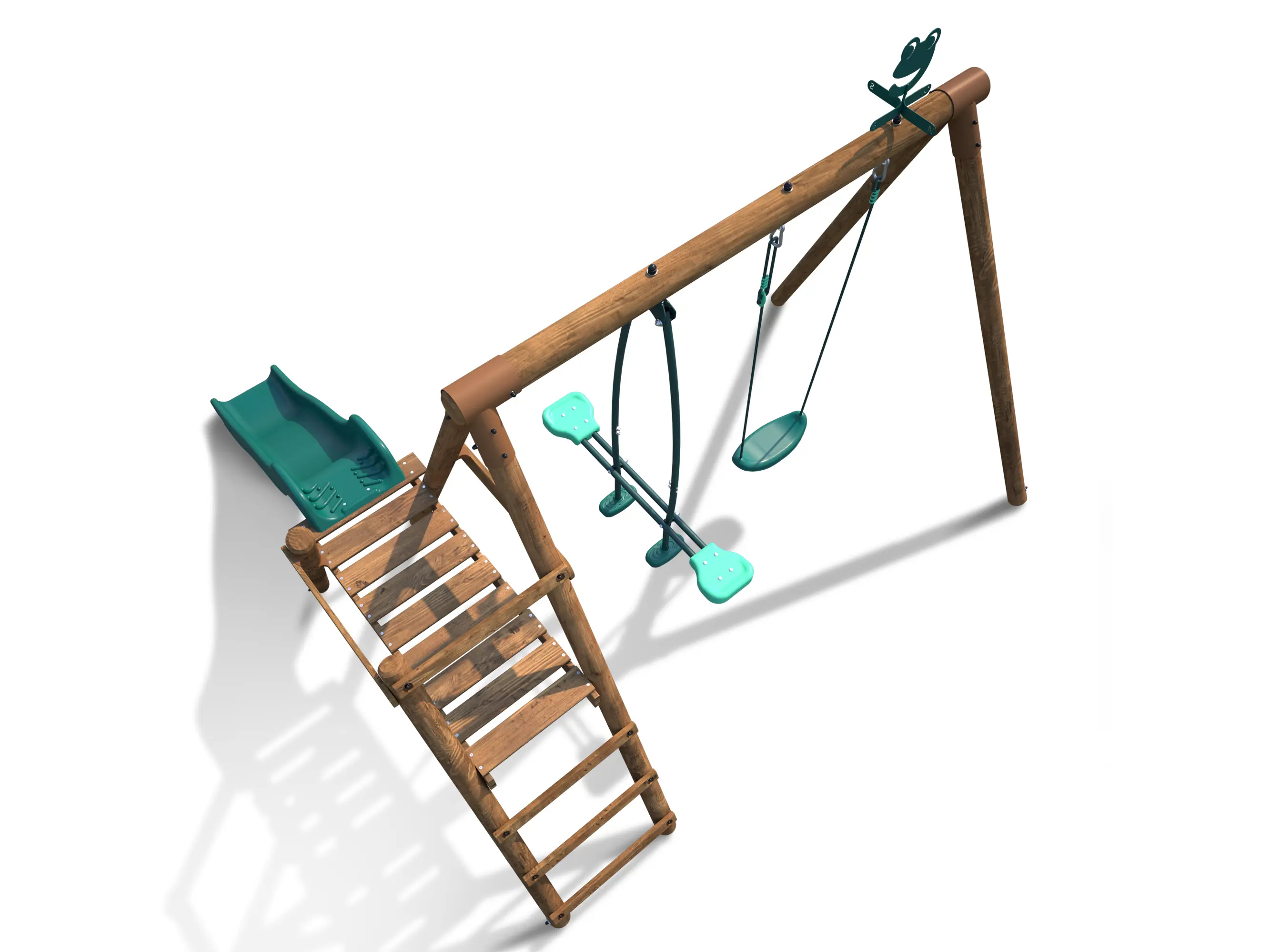 Schommel Menthe - houten speeltoestellen Soulet-4